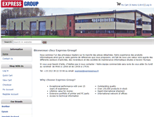 Tablet Screenshot of expressgroup.fr